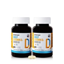 [nzorigin프로폴리스4000] [엔젯오리진] 데일리 비타민D3 5000IU(350mgX150캡슐), 2통