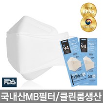 디스이즈 더 마스크 kf94 마스크화이트 성인용 대형 화이트 1매