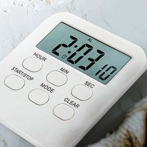 로더스 멀티 키친타이머 자석 주방타이머 카운트업 시계 알람 기능