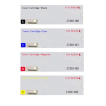 제록스 DocuPrint C2255K 정품인증토너 4색1세트(검정 빨강 파랑 노랑), 1개, 검정+칼라