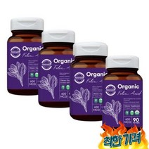 엽산 오가닉 90정 임산부 영양제4통 임 ...