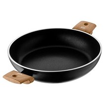 Silit Faggo 서빙 / 프라이팬 24 cm 인덕션 알루미늄 코팅된 플라스틱 손잡이 부드러운 튀김용, 기본
