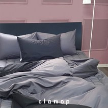 [바보사랑] 80수 모던 블랙엔그레이 베개커버