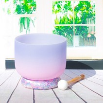 싱잉볼 차크라 노래 그릇 세트 명상 치유 스탈 휴식 악기 장치 시스템, [06] 8inch5