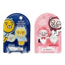 LG 아우라 카카오프렌즈 차량용 방향제_라이언 어피치 본품 리필 2ml 택, 본품라이언(홀리데이판타지향)