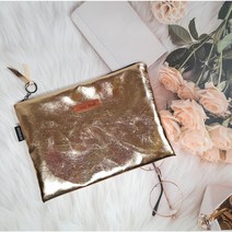 핸드메이드 베베니모 인조가죽파우치 화장품파우치 지퍼파우치 백인백