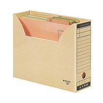 문화산업 F192-7 문서보관상자 A4 파일 책꽂이 문서보존상자 문서보관함, 적색