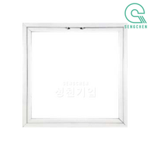 금강산업 알루미늄 컬러 점검구(나사형)(600mm) (1BOX=10EA), 반광, 화이트