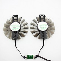 새로운 90mm GeForce GTX 1060 SuperJetStream 쿨러 팬 Palit GTX1080 Ti 1070/1080 GameRock 카드 용, 한개옵션0