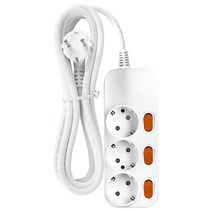 대성 플러스탭 개별스위치 3구 멀티탭 16A 250V, 개별형 3구_1.5m