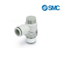 SMC 스피드 컨트롤러 유량 조절 밸브 AS1201F AS2201F AS3201F AS4201F 원터치 피팅 속도 조절 푸시 잠금 모음, AS4201F-04-10SA (Φ10-1/2)