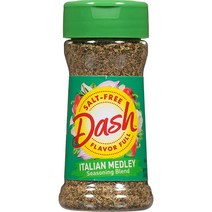 정품 Mrs Dash 시즈닝 블렌드 이탈리아 메들리 56.7g(2온스)
