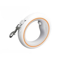 애견 목줄 스마트 견인 로프 강아지 리드줄 반려견, 에어블루/화이트