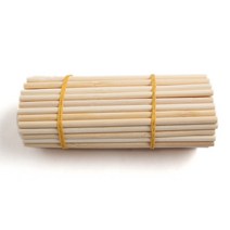 원형 하드바 하드스틱 100개 나무 아이스크림막대