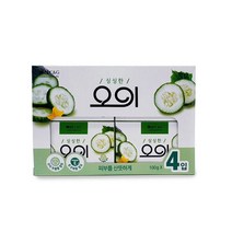 4개입 오이추출물 오이향 미용 비누, 8개
