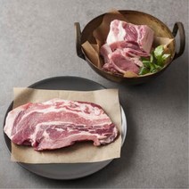 [버크셔K] 지리산 흑돼지 갈비 1kg, 찜갈비 2kg