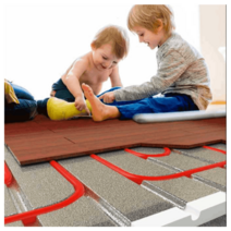 온수 난방 판넬 모듈 패널 알루미늄 보드 건식 온돌, 초고밀도 직선 모듈 120x60x3cm 10개