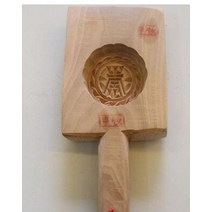 다식판 원목 다식틀 떡도장 명절떡 약과 떡틀 떡문양틀 나무 월병 베이킹 금형과자 케이크 금형 인쇄 조주 호두 연 인쇄 주방 도구, 직경5cm