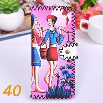 트렌드 지갑 유니 롱 섹션 에스닉 스타일 수제 소프트 지갑 가죽 머니 백 지갑 여성 남성 지갑 남성 2019