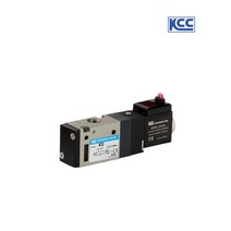 KCC 3포트 더블(복동) 솔레노이드밸브 KS341D-2GL KS341D-3GL, KS341D-3GL DC24V