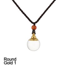 향수목걸이 발향 아로마 목걸이 향수병 새로운 글레이즈 바이알 openable water