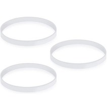 뉴트리 닌자 6/7 핀 블레이드 블렌더 믹서와 호환되는 3PCS 씰 고무 씰 예비 부품 (Ø 10cm)