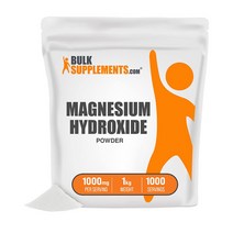 벌크서플 Magnesium Hydroxide 수산화 마그네슘 파우더 1kg, 수산화 마그네슘 파우더 1kg 1개, 1개