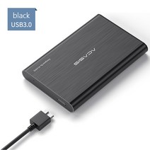 외장하드 아카시스 2.53939 외부 하드 드라이브 usb 3.0 다채로운 금속 hdd 휴대용 외부 hd 하드 디스크 데스크탑 노트북 서버 슈퍼 거래, 120GB, 검은 색
