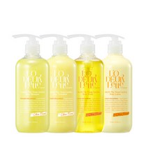 로더렛 컬러핏 더 일랑 가든 샴푸+트리트먼트+바디워시+바디로션 500ml, 단품없음