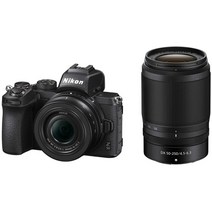 일본상품 니콘 Z50 미러리스 SLR 카메라 더블 줌 키트, 본체만 + 몸