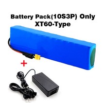 헬퍼솔 36V 배터리 10S3P 20ah 42V 18650 리튬 이온 팩 전기 자전거 자동차 모터 스쿠터 20A BMS 350W 600W