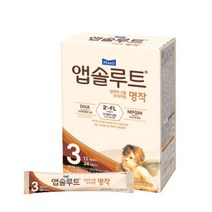 앱솔루트 명작 2FL 분유 3단계, 14g, 20개