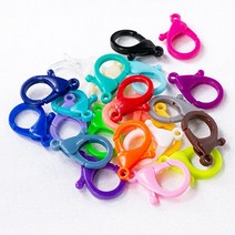 (K-13)[20개][소] 미니 플라스틱 컬러 붕어 장식 고리 열쇠고리 키링 만들기 마스크스트랩 재료 악세사리 부자재, 18.스카이블루1