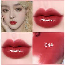 [립밤] 미니 10 색 액체 립글로스 방수 비 스틱 24 시간 오래 지속되는 벨벳 매트 립스틱 화장품 메이크업 TSLM2, 한개옵션1, 10 04