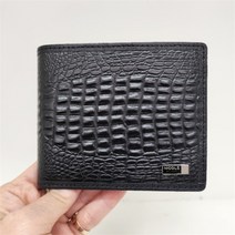 니콜밀러 DP01 고급진악어무늬남성반지갑 천연소가죽으로 적당히부드럽고 중년남성선물로 좋음 NN103MW593