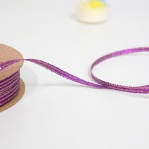 리본벨리 슈퍼금사리본 3mm, 38m, 보라