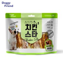 이빨이 거의 없거나 약한 노령견 이빨이 작은 소형견을 위한 말랑하고 부드러운 닭고기 육포 모음 / 강아지 간식, 대구포 300g