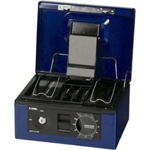 CARL 열쇠와 다이얼 2중 잠금장치의-일본 카알 캐쉬 박스 CB-8560, 색상