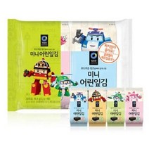 [정원] 청정원 미니어린잎김 18.4g (2.3gx8봉) x 5개, 1개, 18.4g x 5개