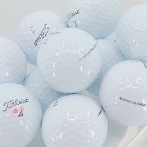 로스트볼 타이틀리스트 PRO V1 V1X A+급 3피스 4피스50알, 1개입, 50개