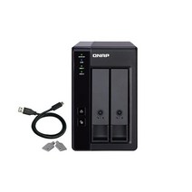 QNAP TR-004 4 베이 다스 USB 타입 C 블랙, 2 Bay, Diskless
