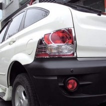 RLH422544익스테리어용품 윈스톰 후면램프커버 메탈몰딩 자동차 리어램프몰딩