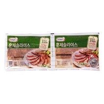 팜덕 오리늘보 오리고기 훈제슬라이스 1000g 냉장포장