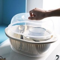 설거지건조대 그릇건조기 물빠짐 뚜껑 야채 채반 대 (다올샵)_789EA, 본상품선택