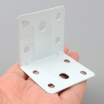 다목적 코너철 대형 10P 세트 꺽쇠 제작 고정 다용도 책장 연결철물 가구리폼, 10개