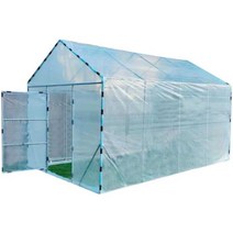 비닐하우스 조립식 농막 농가 간이창고 온실 건조, 가로 3m 세로 3m 높이 2.5m(필름)