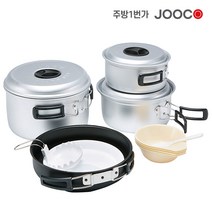 주방1번가 주코(JOOCO) 양은 코펠 캠핑냄비 알루미늄, XL