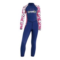 스노쿨링슈트 스쿠버 다이빙 수트 따뜻한 프렌 수중 긴팔 빠른 건조 UV 차단, 05 보라색_01 S