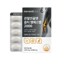 관절연골엔 관절MSM 2 000mg 관절 msm2000 엠에스엠 msm, 1개, 1개월