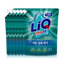리큐 진한겔 알카파워 액상세제 드럼용 리필, 6개, 2L